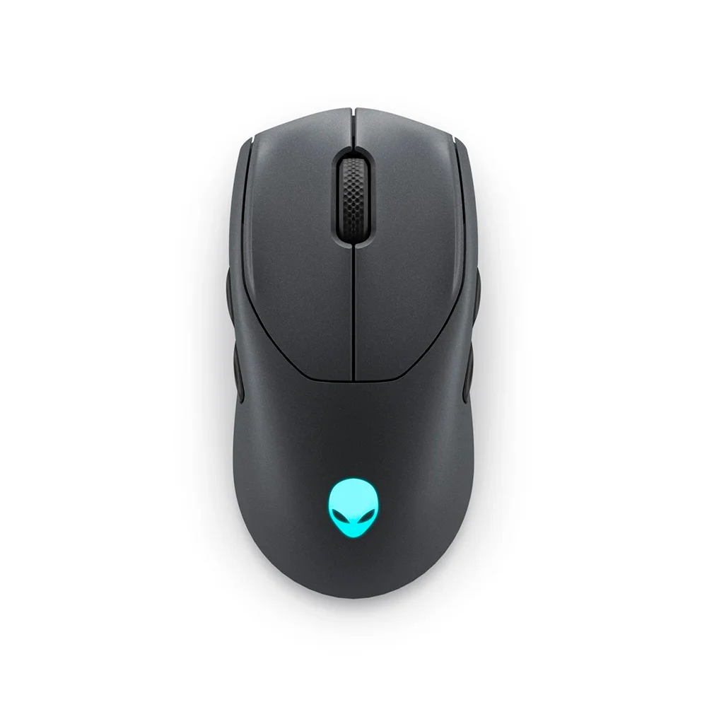 Mouse Gamer Sem Fio Alienware AW720M Tri-mode Dark Side Of The Moon