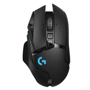 Mouse Gamer Sem Fio Logitech G502 LIGHTSPEED 11 Botões RGB Lightsync Ajuste de Peso 910-005566 Mouse Gamer Sem Fio Logitech G502 LIGHTSPEED 11 Botões RGB Lightsync Ajuste de Peso 910-005566