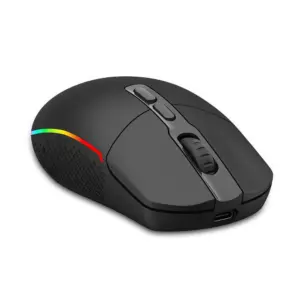 Mouse Gamer Sem Fio Redragon Invader Pro Wireless 10000 DPI 9 Botões RGB Preto M719RGB-PRO Mouse Gamer Sem Fio Redragon Invader Pro Wireless 10000 DPI 9 Botões RGB Preto M719RGB-PRO