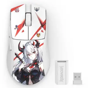 Mouse Gamer Sem Fio Redragon K1ng Pro 26000 DPI 1000Hz Bluetooth Ambidestro Branco M916AK-PRO Mouse Gamer Sem Fio Redragon K1ng Pro 26000 DPI 1000Hz Bluetooth Ambidestro Branco M916AK-PRO