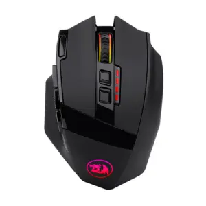 Mouse Gamer Sem Fio Redragon Sniper Pro 16000 DPI 9 Botões Programáveis RGB M801P-RGB Mouse Gamer Sem Fio Redragon Sniper Pro 16000 DPI 9 Botões Programáveis RGB M801P-RGB