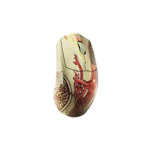Mouse Gamer Sem Fio Steelseries CS2 Dragon Lore Edition 18K DPI Dual Wireless 200h Bateria Mouse Gamer Sem Fio Steelseries CS2 Dragon Lore Edition 18K DPI Dual Wireless 200h Bateria