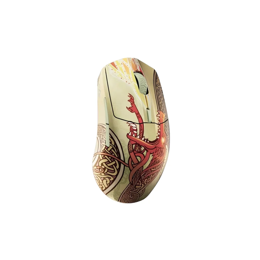 Mouse Gamer Sem Fio Steelseries CS2 Dragon Lore Edition 18K DPI Dual Wireless 200h Bateria