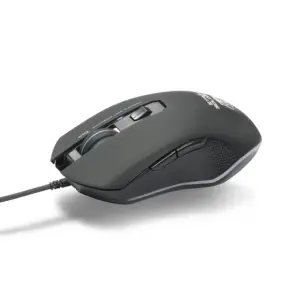 Mouse Gamer Com Fio ELG Strike Soldier 4800 DPI 6 Botões RGB Chroma Preto MGSS Mouse Gamer Com Fio ELG Strike Soldier 4800 DPI 6 Botões RGB Chroma Preto MGSS