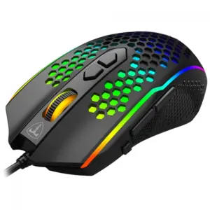 Mouse Gamer Com Fio T-Dagger Imperial V4 10000 DPI 10 Botões RGB Preto T-TGM310RGB V4