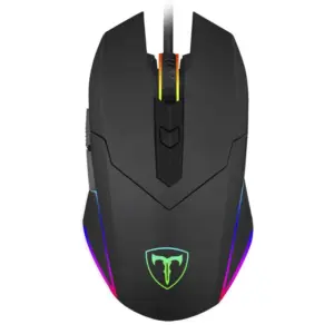 Mouse Gamer Com Fio T-Dagger Lance Corporal 3200 DPI RGB T-TGM107