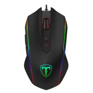 Mouse Gamer Com Fio T-Dagger Sergeant Preto T-TGM202RGB V1
