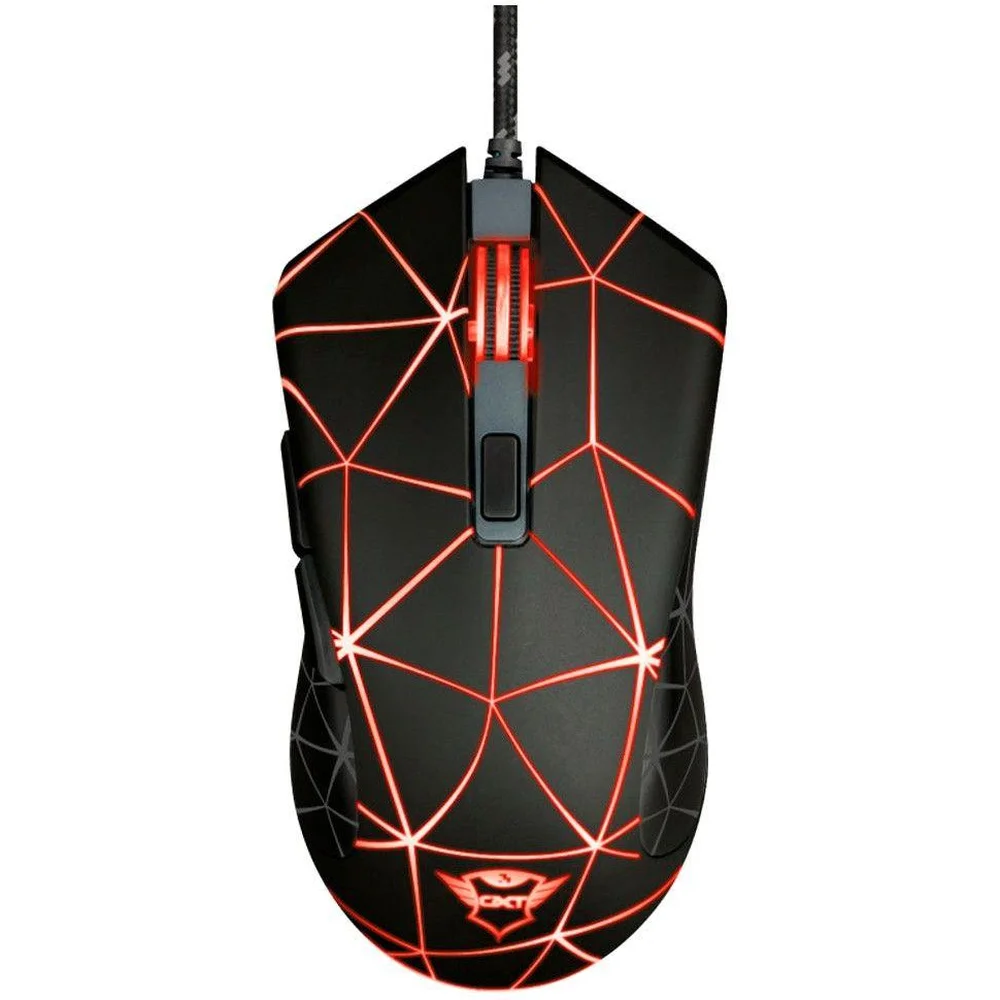 Mouse Gamer Com Fio Trust GXT Locx 4000 DPI