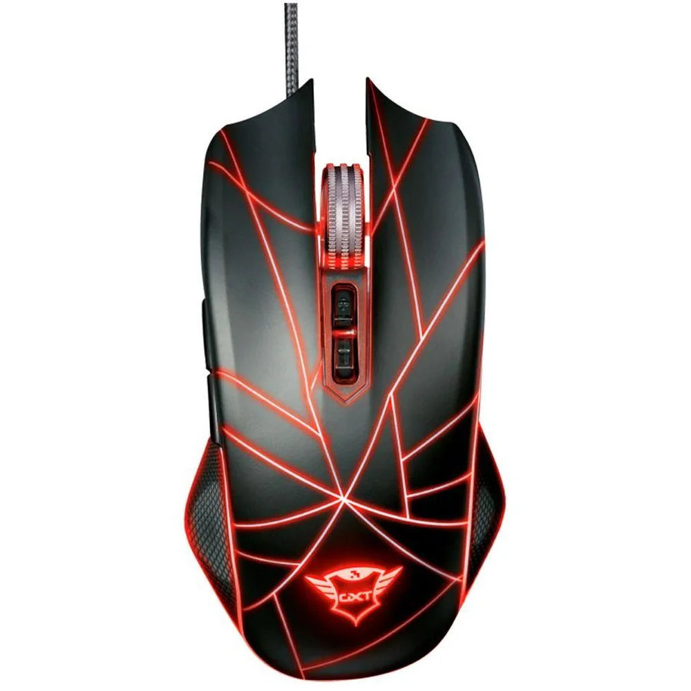 Mouse Gamer Com Fio Trust Ture GXT 160 4000 DPI RGB