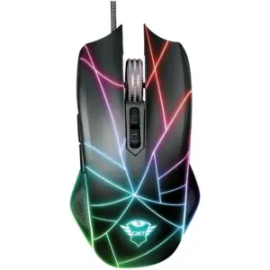 Mouse Gamer Com Fio Trust Ture GXT 160X 4500 DPI 7 Botões Óptico RGB 23797