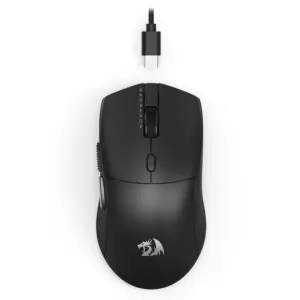 Mouse Gamer Com Fio Redragon Neva Ultraleve 26000 DPI 6 Botões 8000Hz Sensor PAW3395 Preto M815