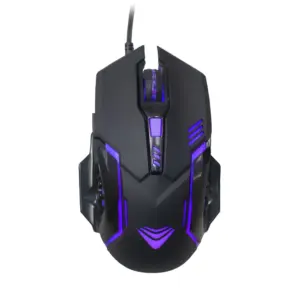 Mouse Gamer Evus Darkmaster 2400 DPI USB Preto MO-08 Mouse Gamer Evus Darkmaster 2400 DPI USB Preto MO-08