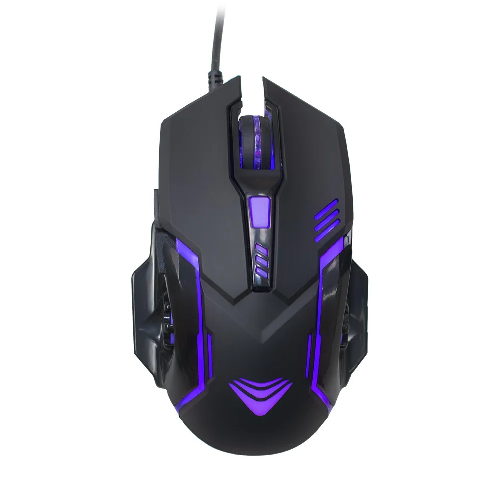 Mouse Gamer Evus Darkmaster 2400 DPI USB Preto MO-08