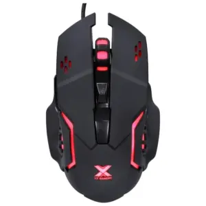 Mouse Gamer Com Fio VX Gaming Galatica 2400 DPI LED Vermelho Mouse Gamer Com Fio VX Gaming Galatica 2400 DPI LED Vermelho