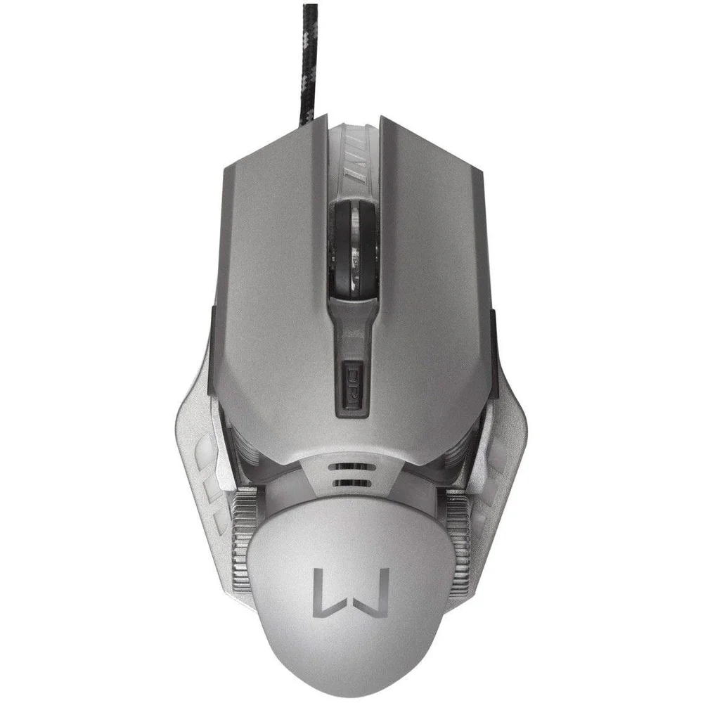 Mouse Gamer Com Fio Warrior Keon 3200 DPI 6 Botões Ambidestro MO268