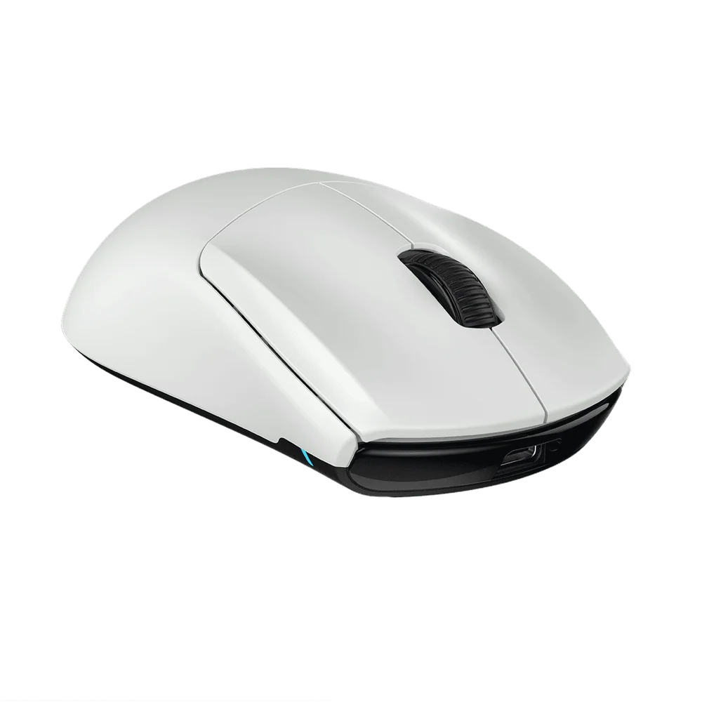 Mouse Gamer Sem Fio PCYes Fenner Wireless 26000 DPI Pooling Rate 8K White Ghost PMGFWG8K