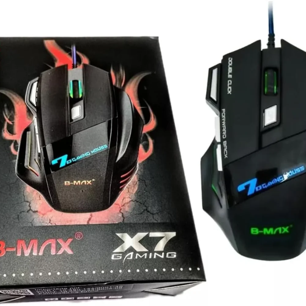 Mouse Gamer Com Fio B-Max X7 Gaming
