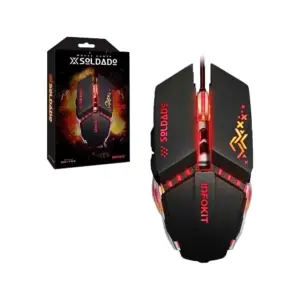 Mouse Gamer Com Fio Infokit X-Soldado com LED GM-705 Mouse Gamer Com Fio Infokit X-Soldado com LED GM-705