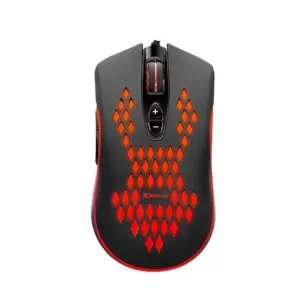 Mouse Gamer Com Fio Xtrike GM-222 6400 DPI 7 Botões RGB