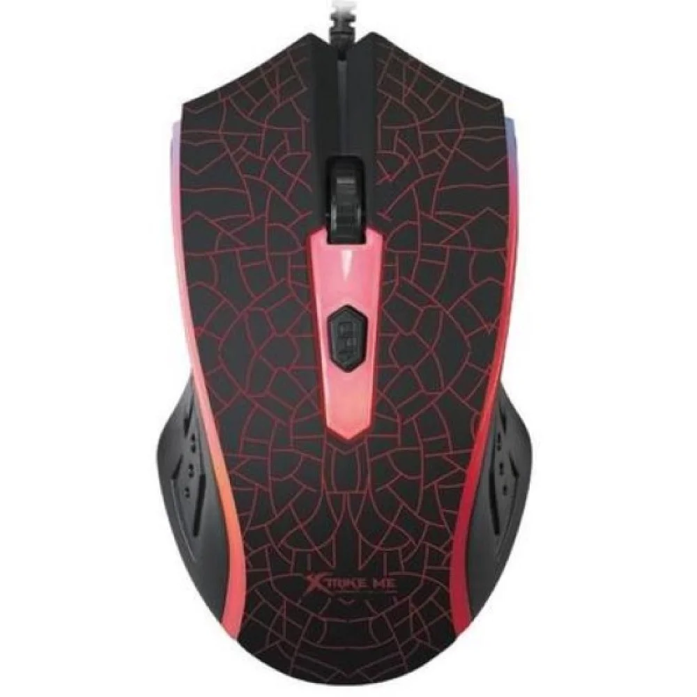 Mouse Gamer Com Fio Xtrike Me GM-206 BK 1200 DPI 4 Botões 7 Cores