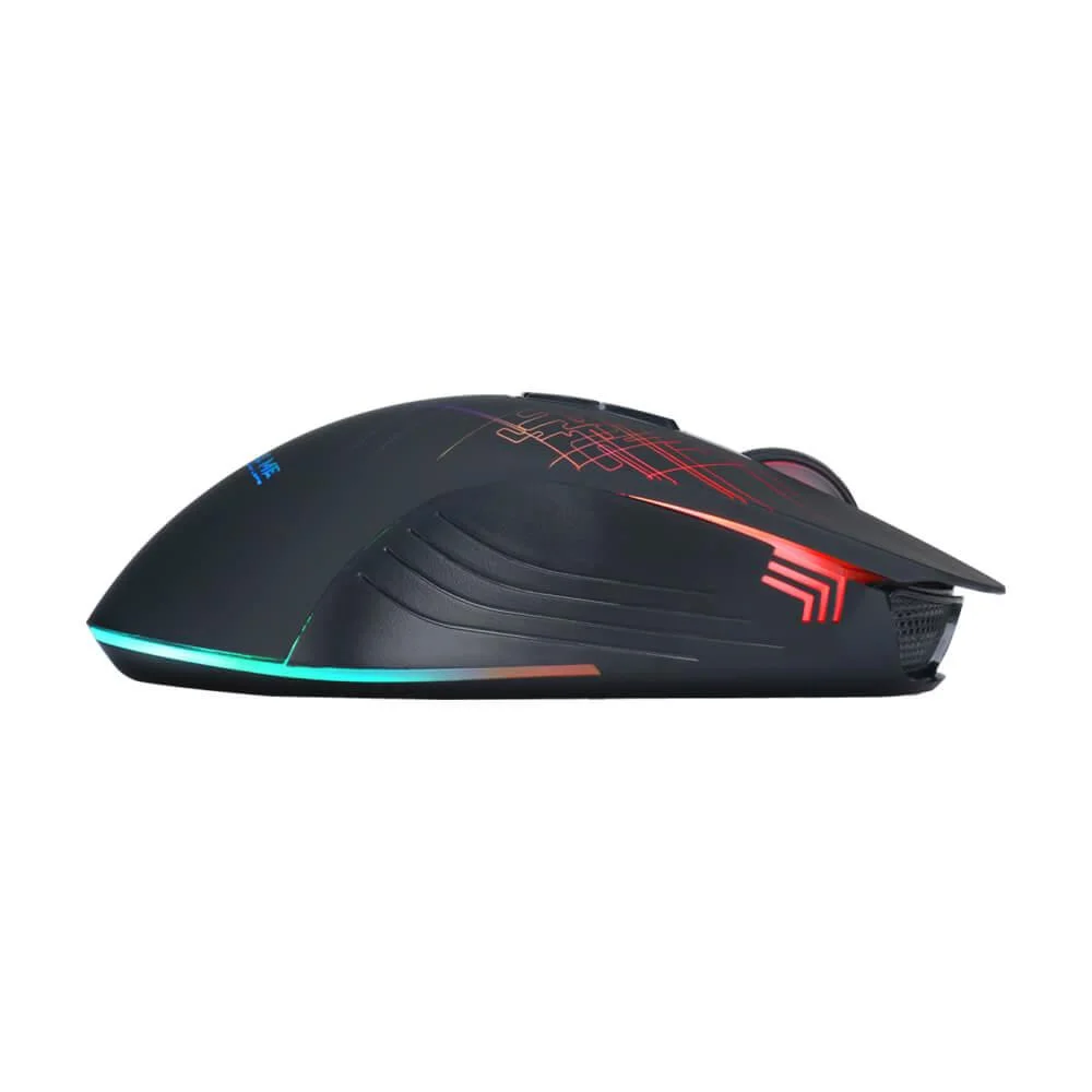 Mouse Gamer Com Fio Xtrike-Me GM-510 6400 DPI 7 Botões RGB Preto