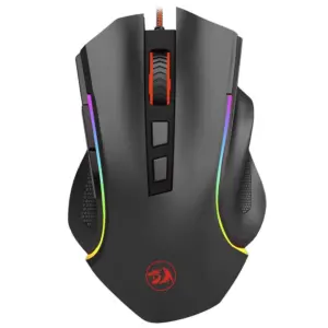 Mouse Gamer Com Fio Redragon Griffin 7200 DPI Ajustável 6 Botões RGB Preto M607