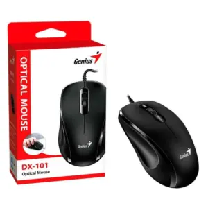 Mouse Óptico Genius DX-101 3 Botões USB DX-101