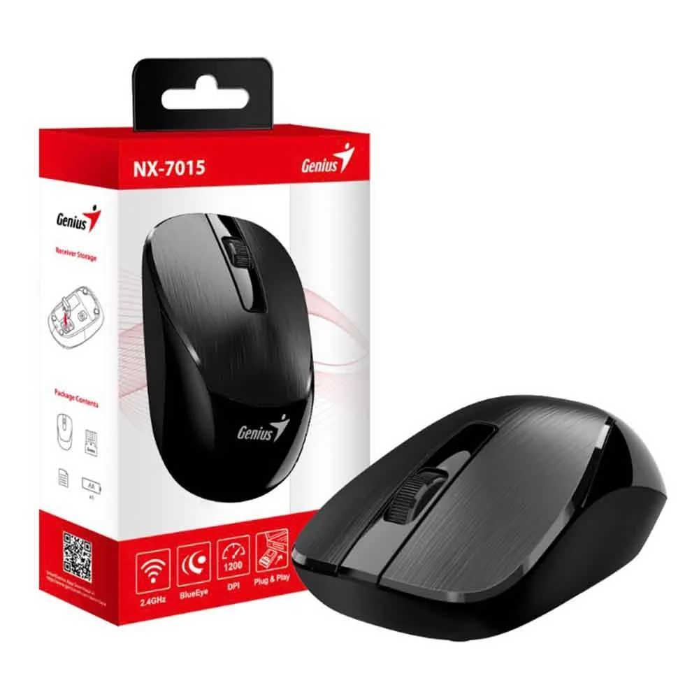 Mouse Sem Fio Genius NX-7015 Black