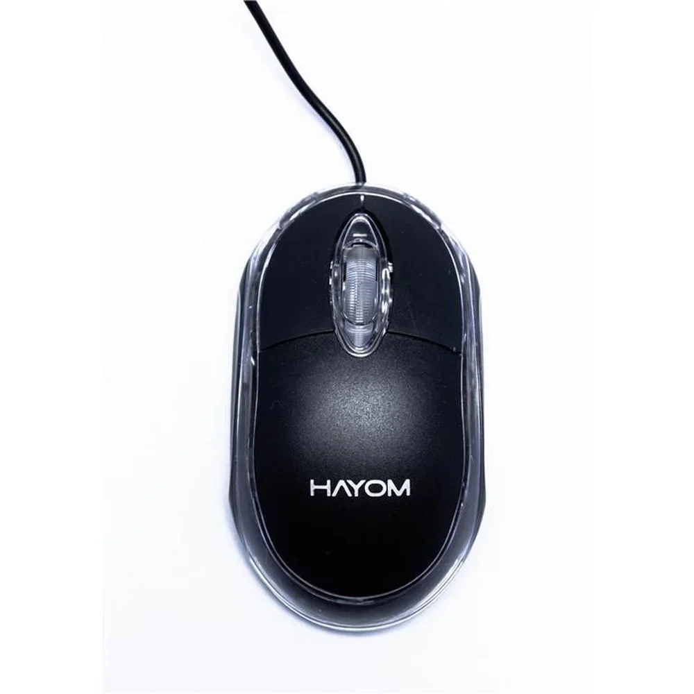Mouse Com Fio Hayom MU2914 1200 DPI USB Preto MU2914