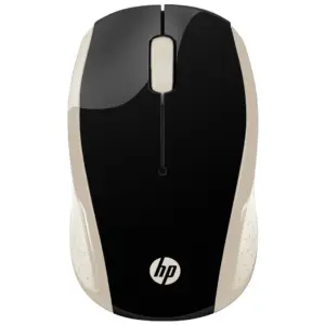 Mouse Sem Fio HP X200 Oman Dourado