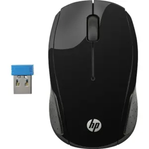 Mouse Sem Fio HP X200 Oman Preto X6W31AA#ABL