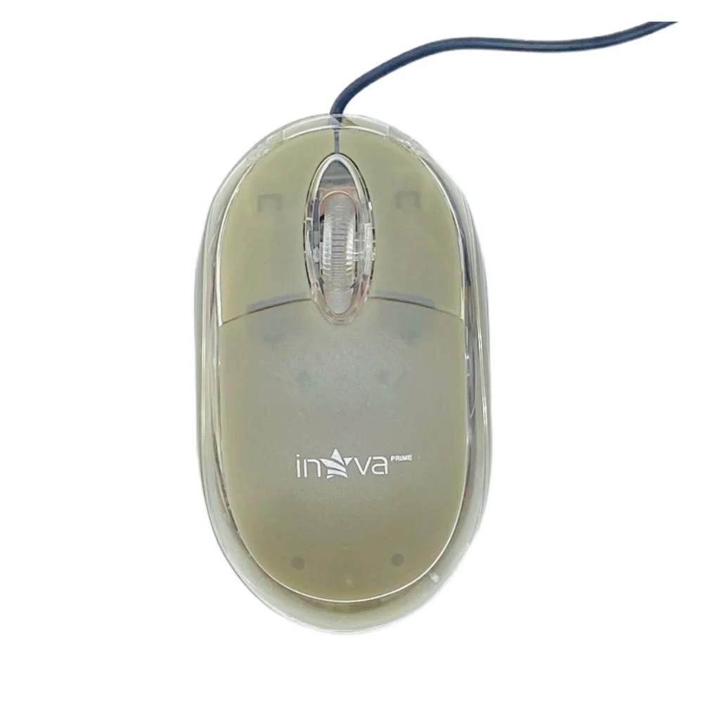 Mouse Com Fio Inova USB Nude