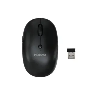 Mouse Sem Fio Intelbras MSI100 Preto