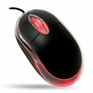Mouse Com Fio K-Mex MO-M833 1000 DPI MOM833US0020BOX Mouse Com Fio K-Mex MO-M833 1000 DPI MOM833US0020BOX