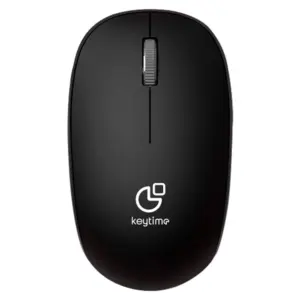Mouse Sem Fio Keytime Office Bestteck 3 Botões 1600 DPI Preto