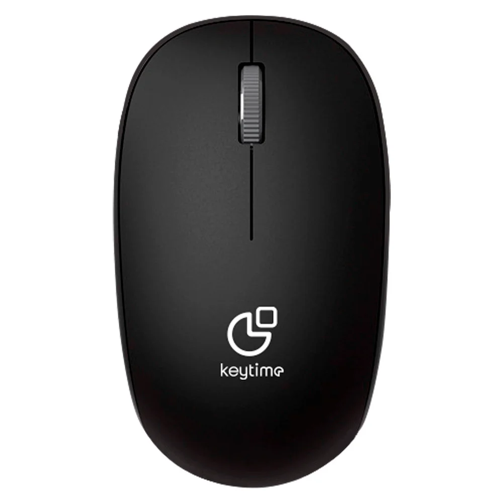 Mouse Sem Fio Keytime Office Bestteck 3 Botões 1600 DPI Preto
