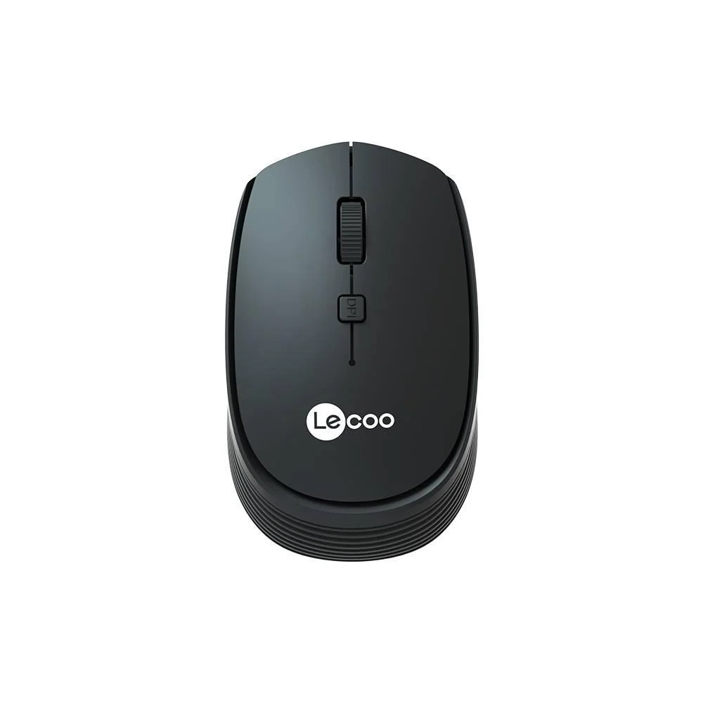 Mouse Sem Fio Lecoo Ergonômico Ambidestro WS202