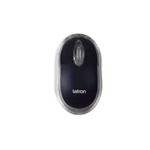 Mouse Com Fio Letron USB 3 Botões 800 DPI L Black 1601 R8 Mouse Com Fio Letron USB 3 Botões 800 DPI L Black 1601 R8