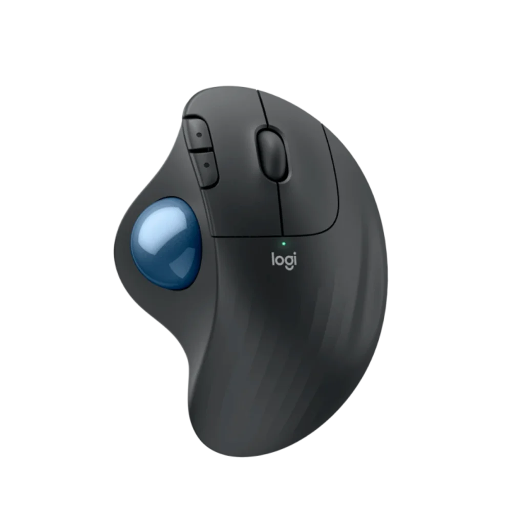 Mouse Trackball Sem Fio Logitech Ergo M575s Grafite 910-007031