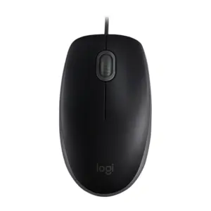 Mouse Com Fio Logitech M110 Silent 1000 DPI 3 Botões Preto 910-006756 Mouse Com Fio Logitech M110 Silent 1000 DPI 3 Botões Preto 910-006756