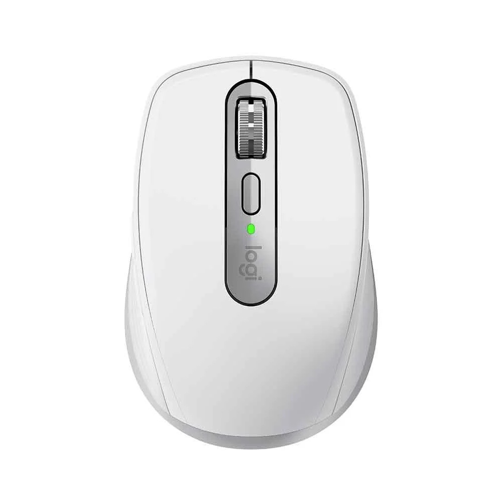 Mouse Sem Fio Logitech MX Anywhere 3S Bluetooth 8000 DPI Cinza Claro 910-006933