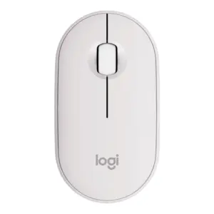 Mouse Sem Fio Logitech Pebble M350s Bluetooth 1000 DPI Branco 910-007047 Mouse Sem Fio Logitech Pebble M350s Bluetooth 1000 DPI Branco 910-007047