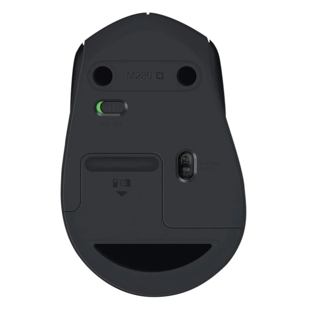 Mouse Sem Fio Logitech Silent Plus M330 Preto