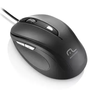 Mouse Ergonômico Multi Comfort 6 Botões USB Preto MO241 Mouse Ergonômico Multi Comfort 6 Botões USB Preto MO241