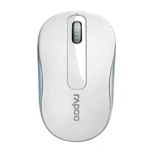 Mouse Sem Fio Multi Rapoo M10 Plus 2.4 GHz 1000 DPI Branco RA008