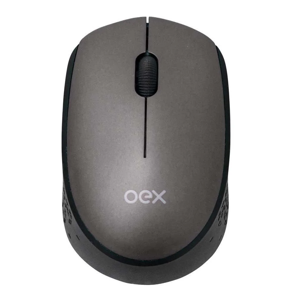 Mouse Sem Fio OEX Cosy 1200 DPI Cinza MS409