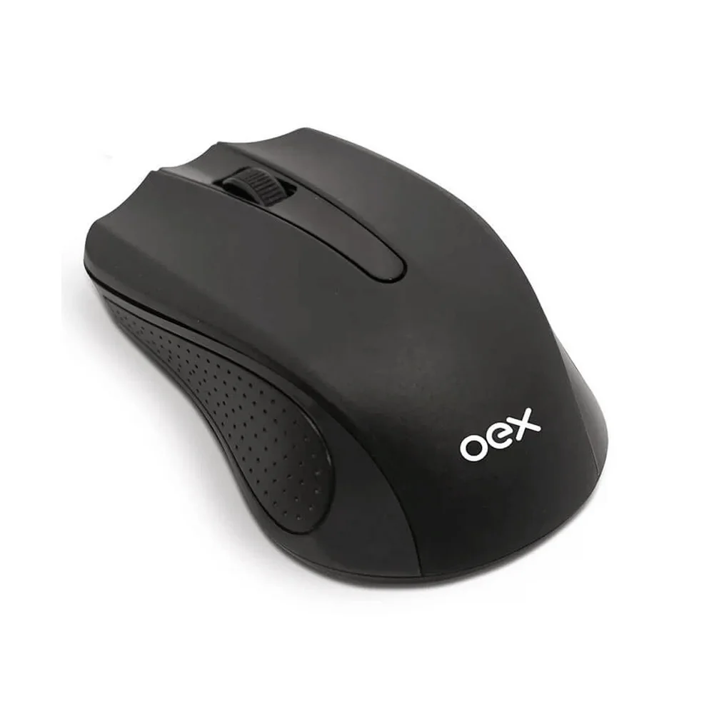 Mouse Sem Fio OEX Experience 1200 DPI Preto MS404