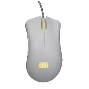 Mouse Gamer Com Fio OEX Boreal 7200 DPI Branco MS319