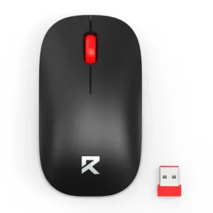Mouse Office Sem Fio Redragon Ambidestro 4000 DPI USB 2.4GHz Preto BM-2944 Mouse Office Sem Fio Redragon Ambidestro 4000 DPI USB 2.4GHz Preto BM-2944