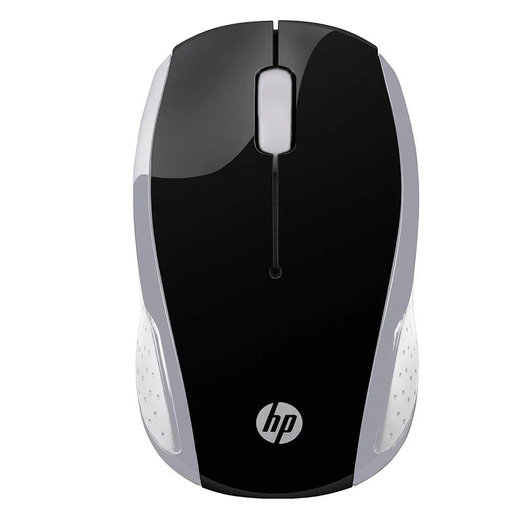 Mouse Óptico Sem Fio HP X200 Oman 1000 DPI USB Cinza
